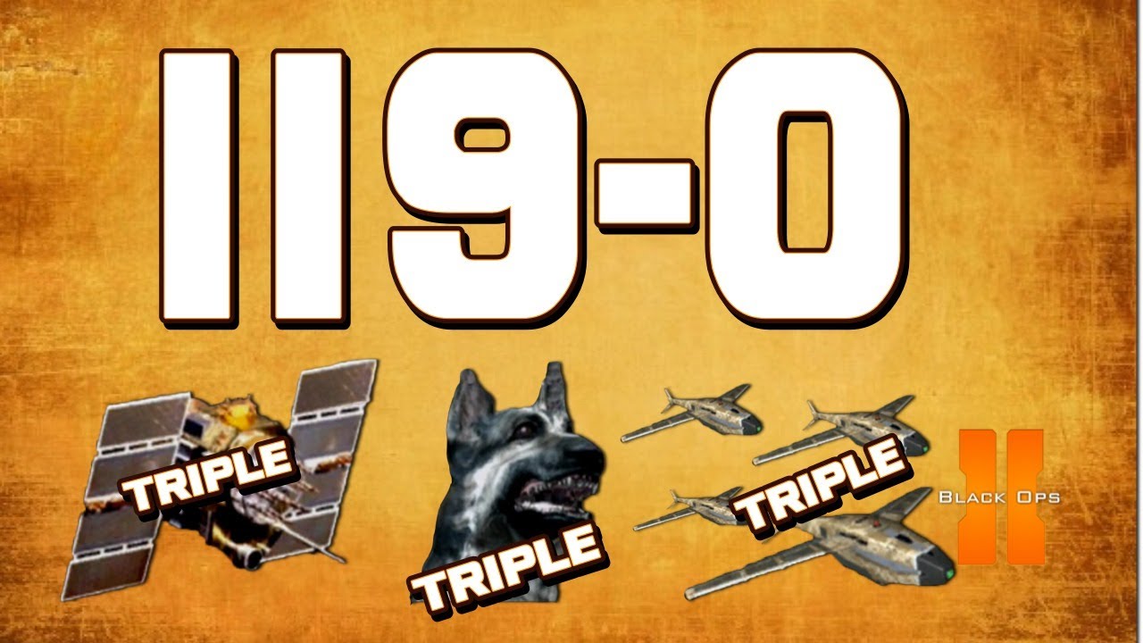 119-0 Highest Flawless Black Ops 2 Triple VSAT, DOGS & SWARM