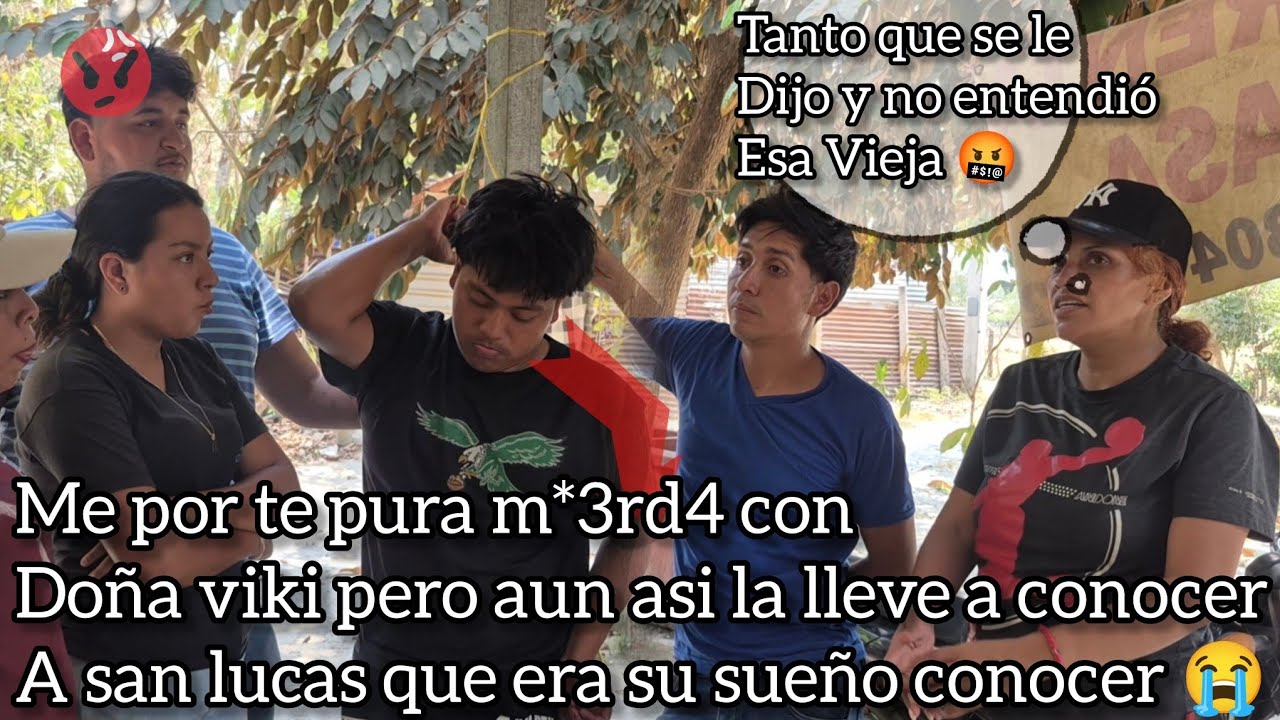 Yimi dice aun le pude cumplir su sueño a doña viki de llevarla a san locas🥺llorando por ella💔