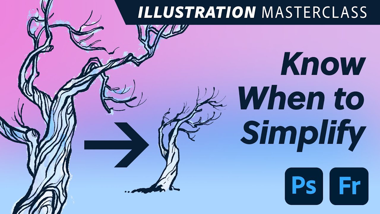 Illustration Masterclass with Kyle T. Webster - Know When to Simplify