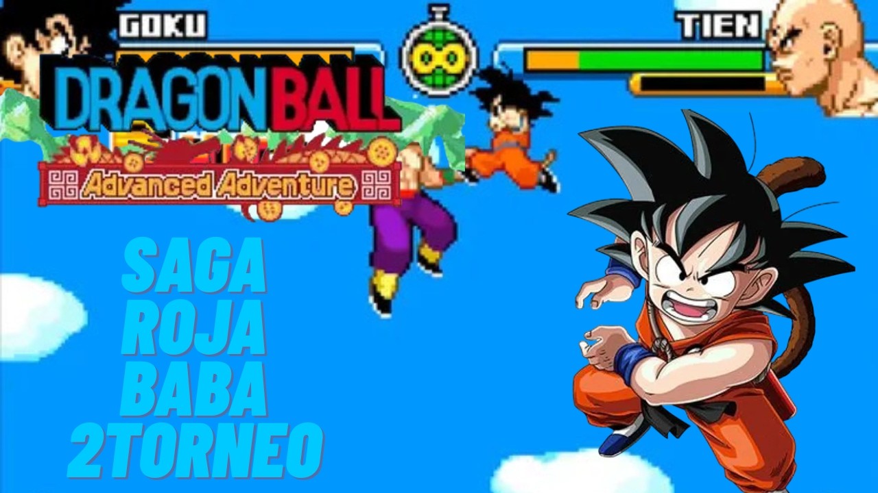 3 Sagas en un solo video | Dragon ball advance adventure | modo dificil | saga roja,baba y 2 torneo