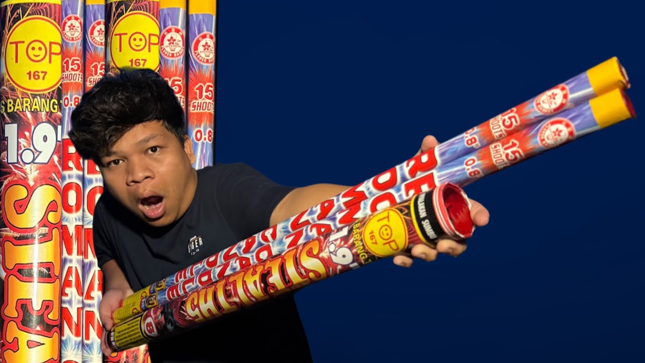 NYUMET MERCON ROMAN CANDLE TERPANJANG VS TERBESAR 1.9 INCH!!! RAMADHAN 2026 SERU