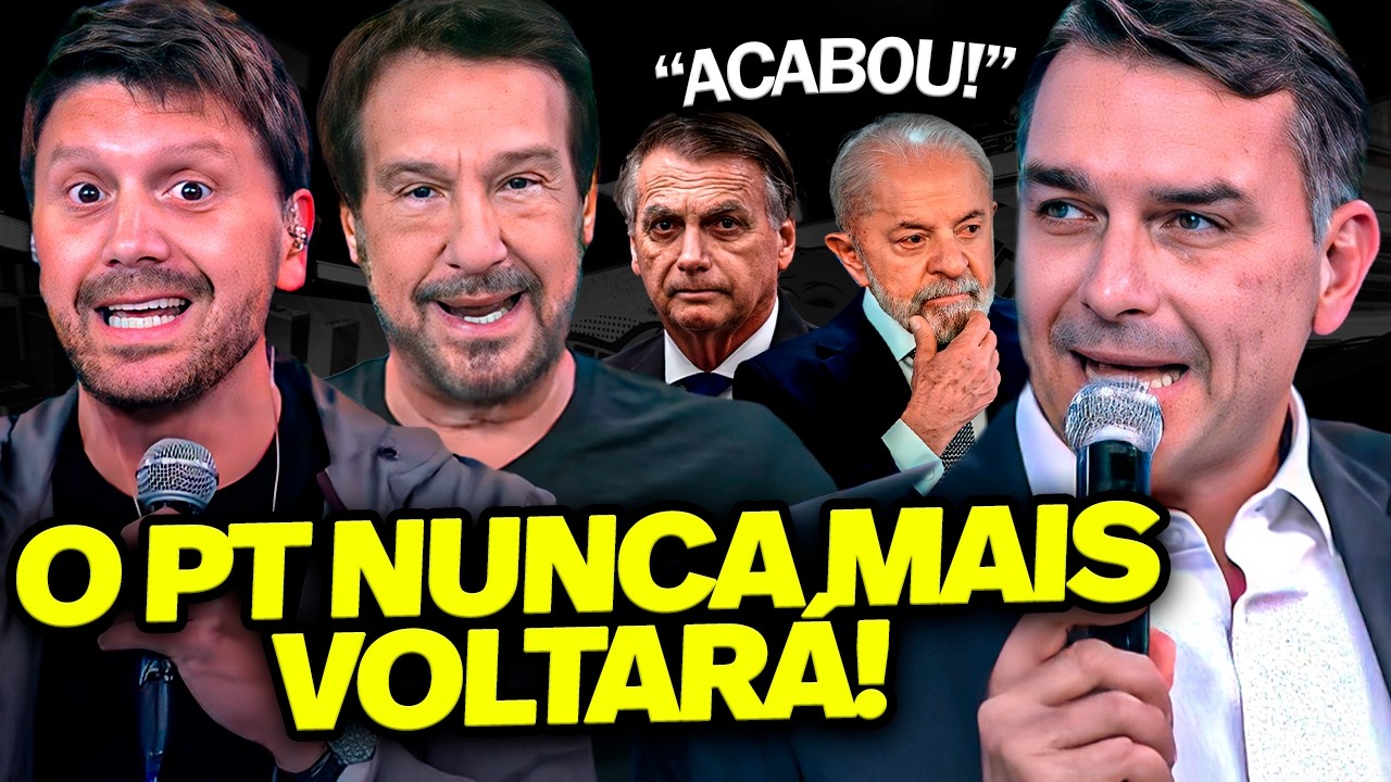 FLÁVIO BOLSONARO DEU SHOW E IMPRESSIONOU A TODOS NO PÂNICO ANTES DAS ELEIÇÕES