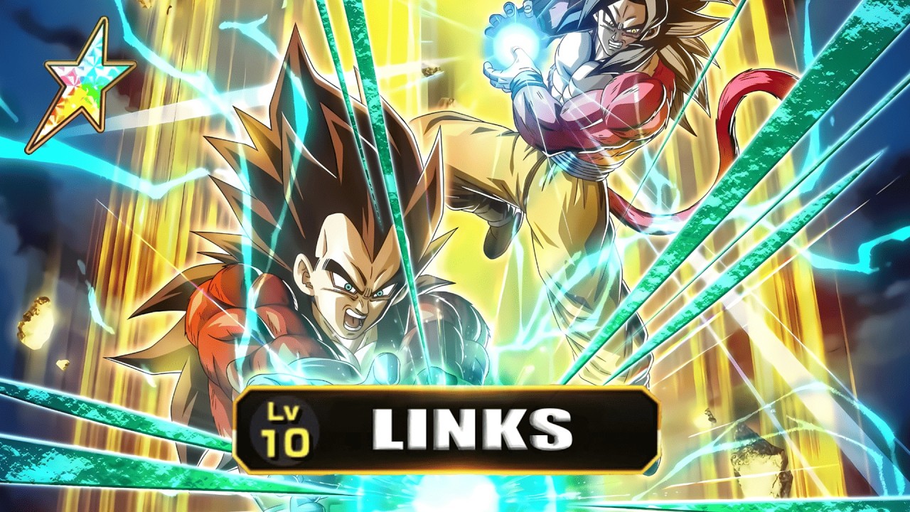 ¡¡¡ABSOLUTAMENTE LOCO!!! | LR INT SSJ4 VEGETA + GOKU 100% LVL 10 LINKS SHOWCASE