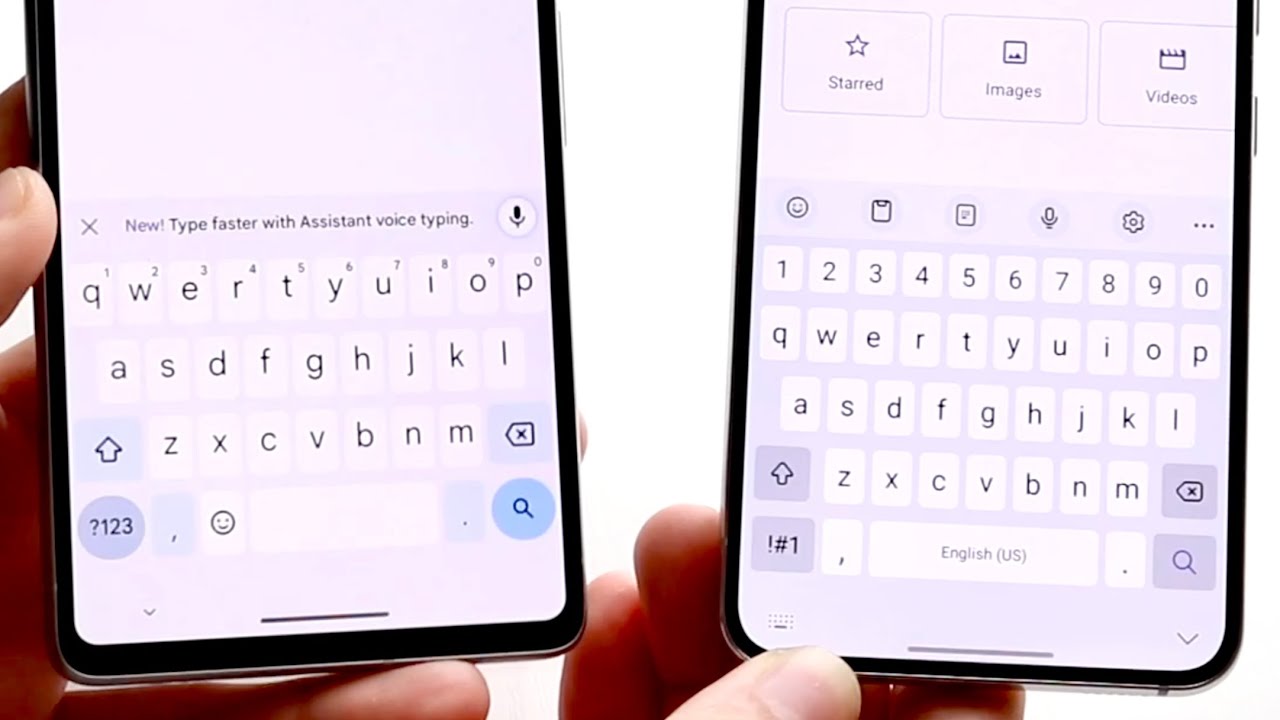 Клавиатура Samsung против клавиатуры Google (Gboard)! (Что лучше?)