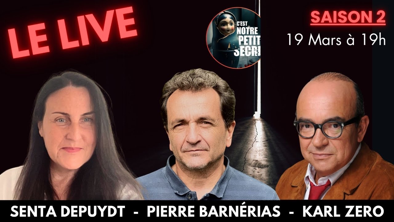 🚨 LIVE EXCEPTIONNEL : Lancement de la saison 2 de C&rsquo;est Notre Petit Secret 👥 Pierre Barn&eacute;rias