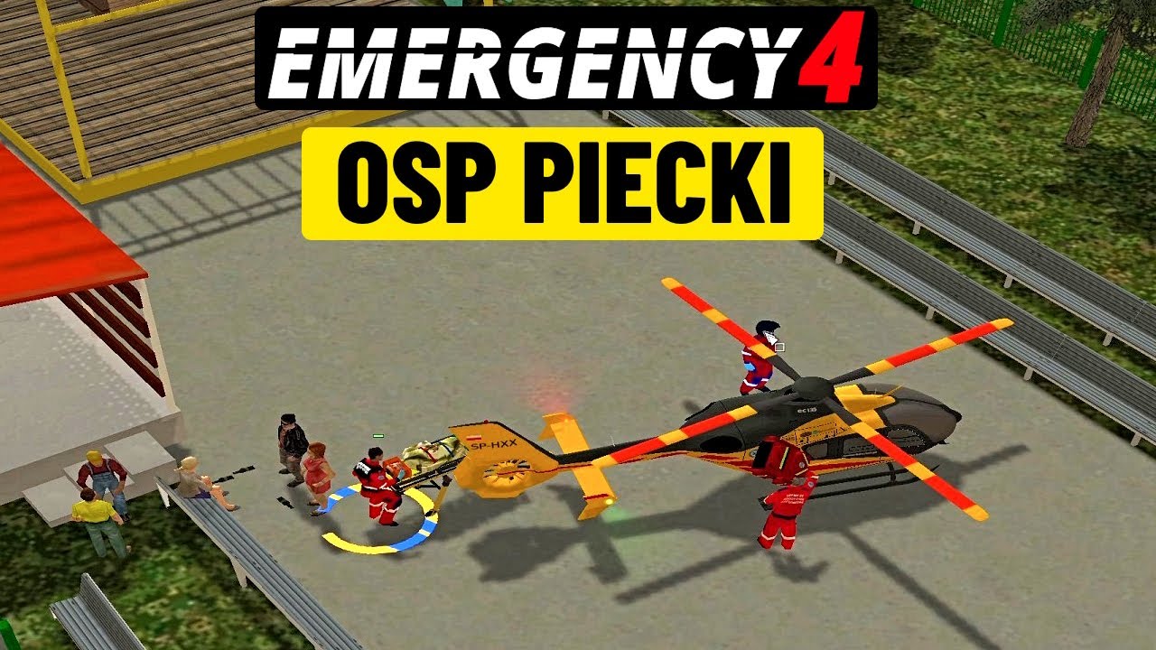 OSP PIECKI mod - Emergency 4 🚨LPR E135 w AKCJI