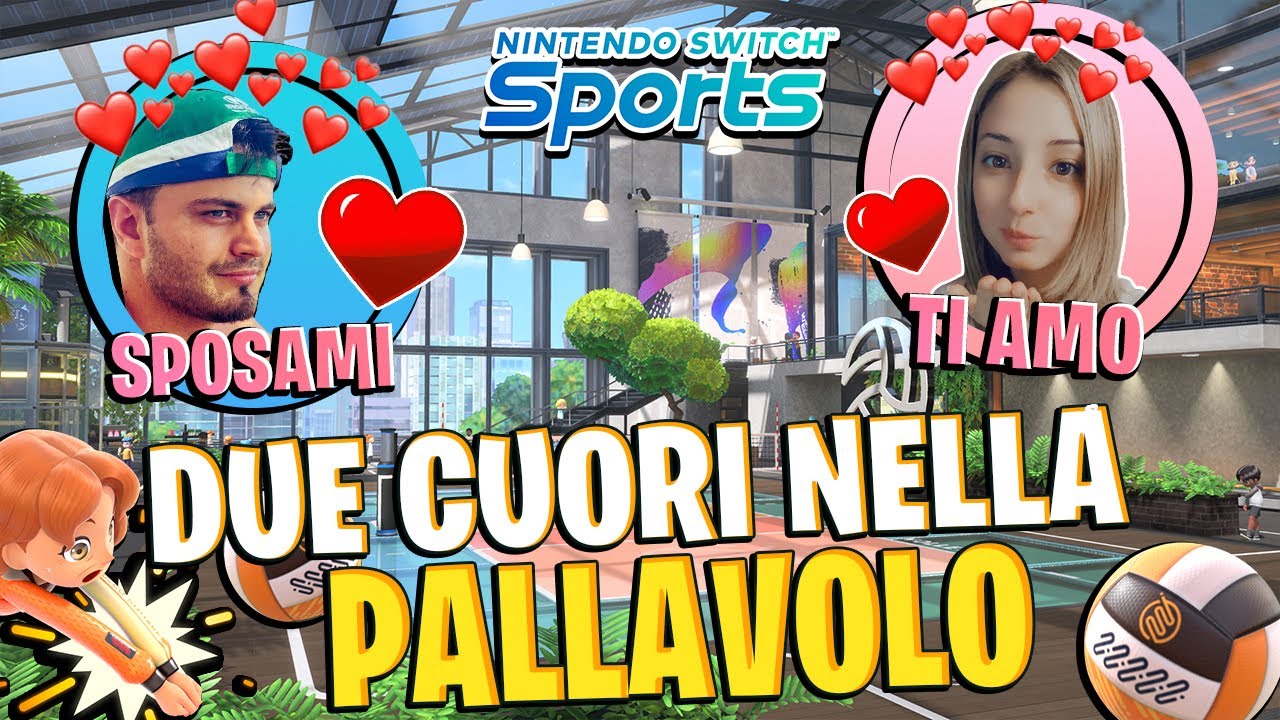 IL MIO RAGAZZO MI dichiara ETERNO AMORE sul campo di PALLAVOLO❤️ SWITCH SPORTS