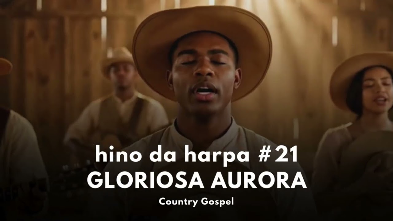 GLORIOSA AURORA / HINO DA HARPA #21 / COUNTRY GOSPEL #countrygospel