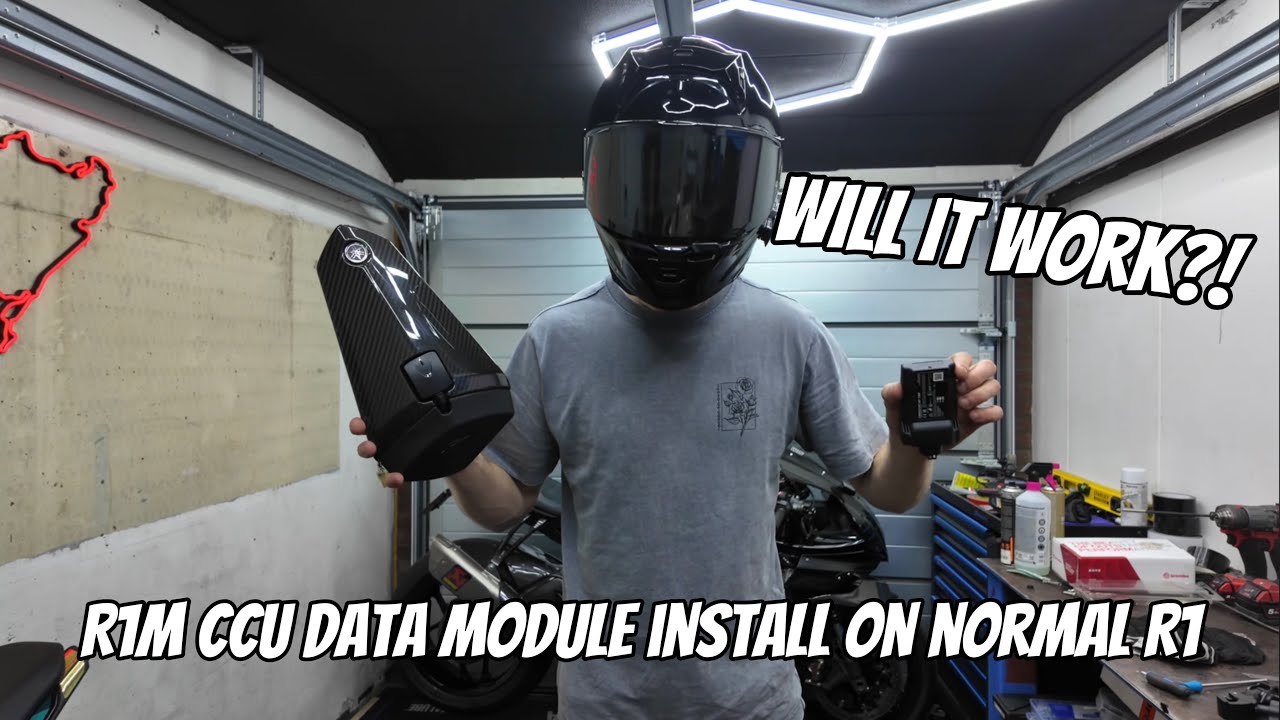 INSTALLING A CCU GPS UNIT ON MY YAMAHA R1 RN65, DOES IT WORK?!