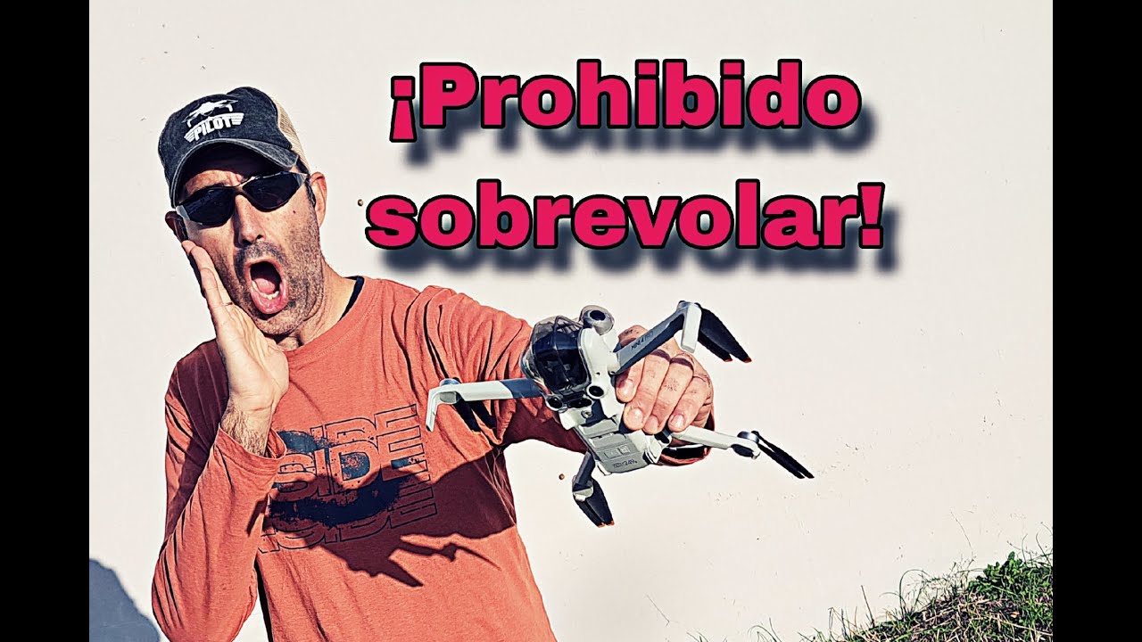 🔴Prohibido volar con drone por encima de edificios. vuelo en ciudad con drone menor de 250 gramos