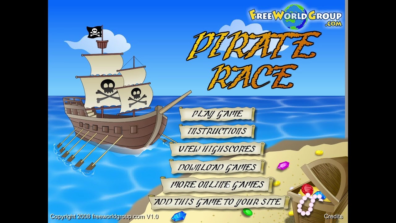 Pirate Race (Flash Game)