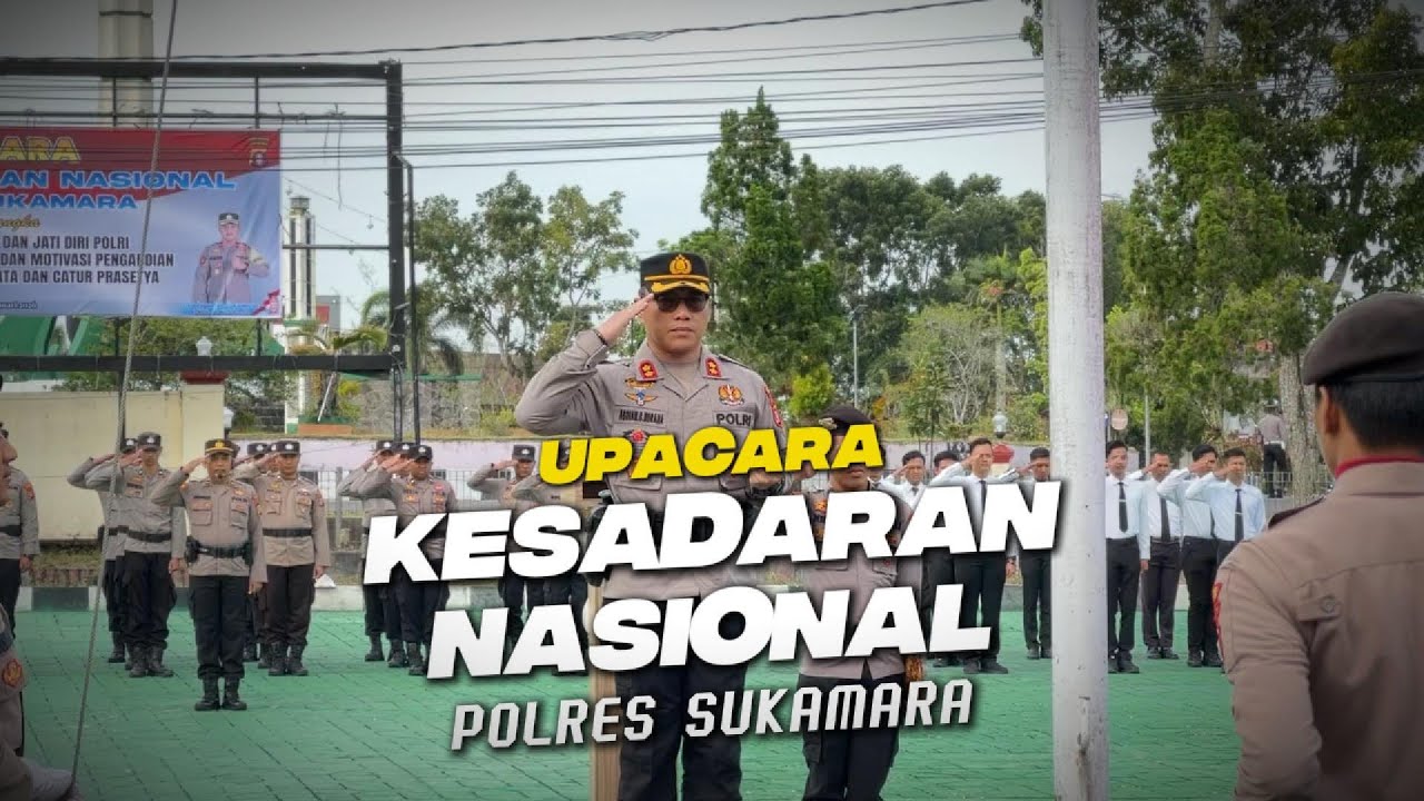 UPACARA KESADARAN NASIONAL - POLRES SUKAMARA JANUARI 2026