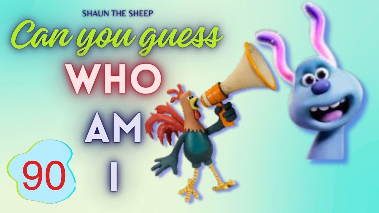 90  Shaun the Sheep | Can You Guess These Cartoon Characters?  | Quiz World Riddles