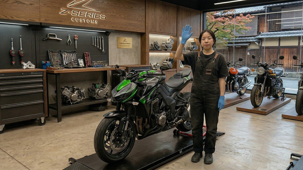 Kawasaki Z1000 Full Repair & Maintenance Guide | Step-by-Step