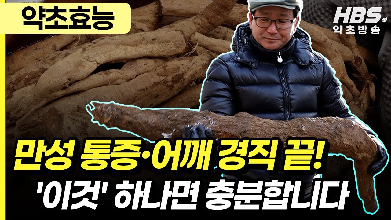 만성 통증·어깨 경직 끝! '이것'하나면 충분합니다