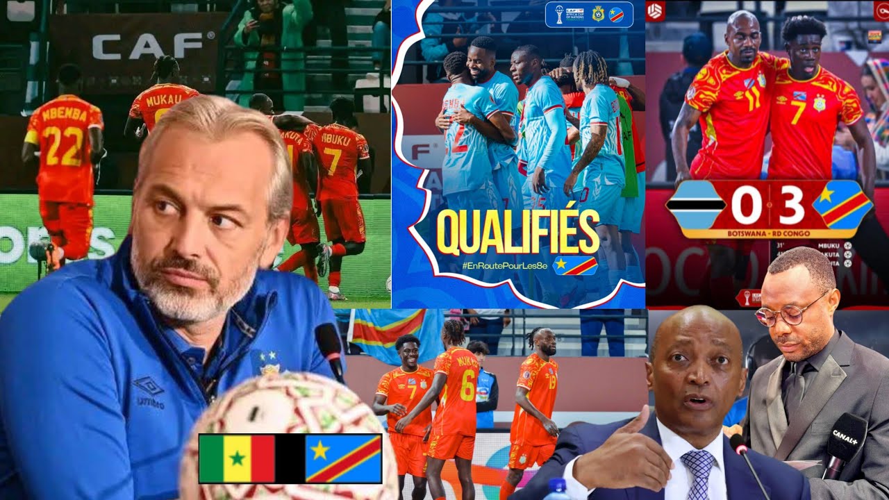 ⚽️FOOT:🌍QUALIFICATION🏆RDC🇨🇩CAN MAROC🔥MUTSEPE REITERE 🥰SON SOUTIEN À DESABRE KAKUTA MEILLEUR,MBUKU🫶💕