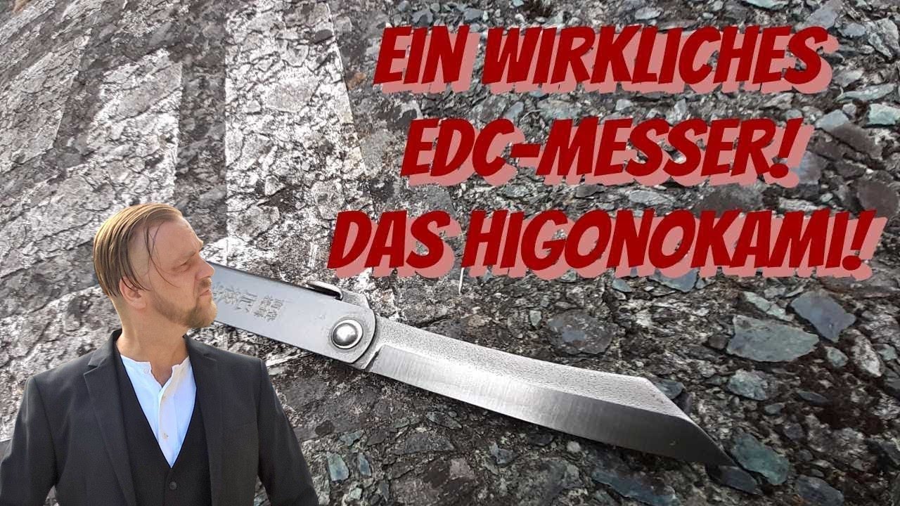 Darf man dieses EINHANDMESSER f&uuml;hren? Das Higonokami...