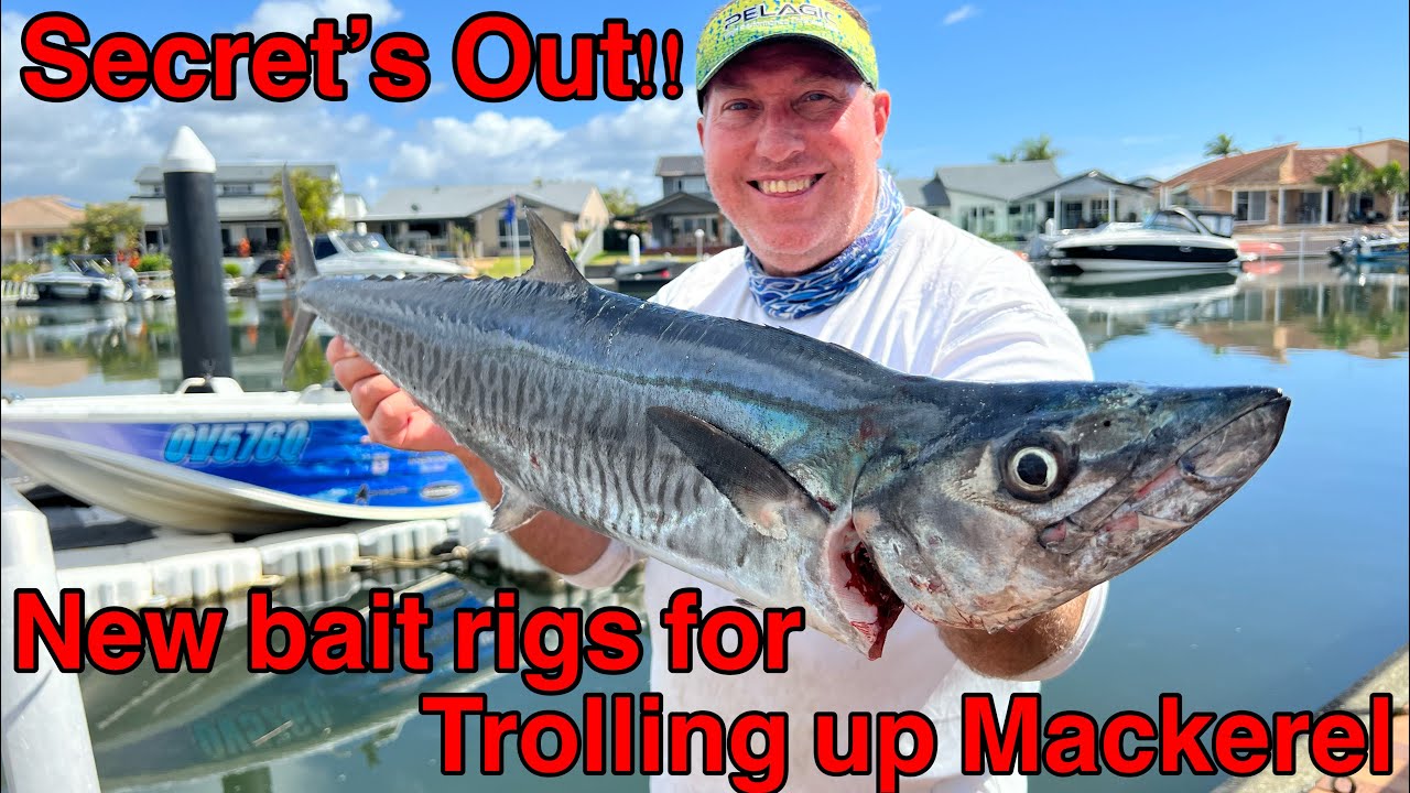 How to rig Spanish Mackerel baits for trolling.