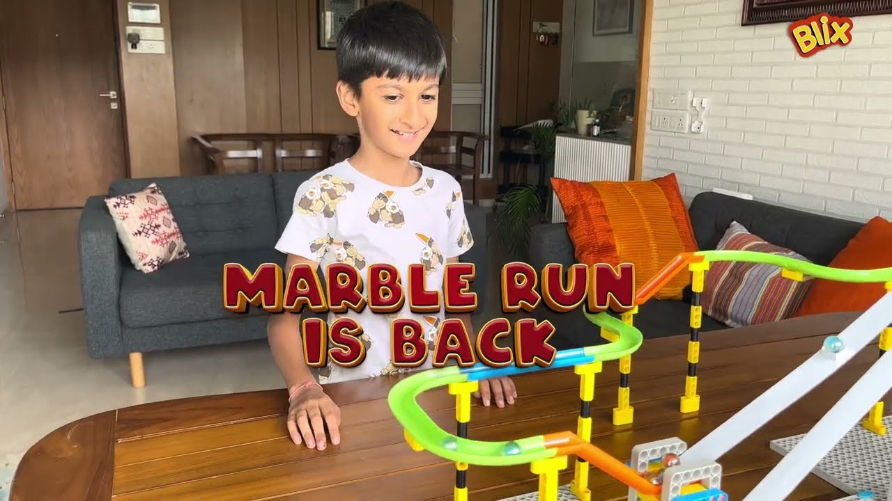Blix Marble run 2 | Stem Toys For Kids | Blix Robotix