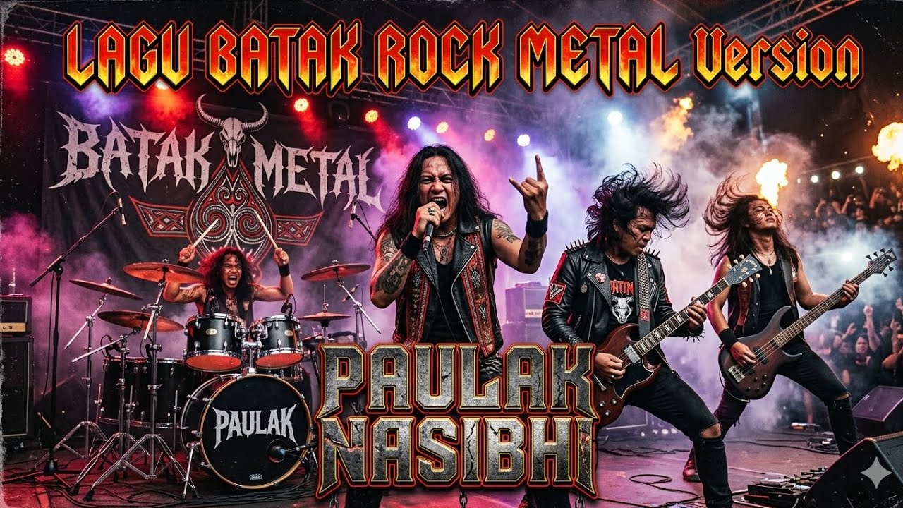 PAULAK NASIBHI - Lagu Batak Rock Metal Version