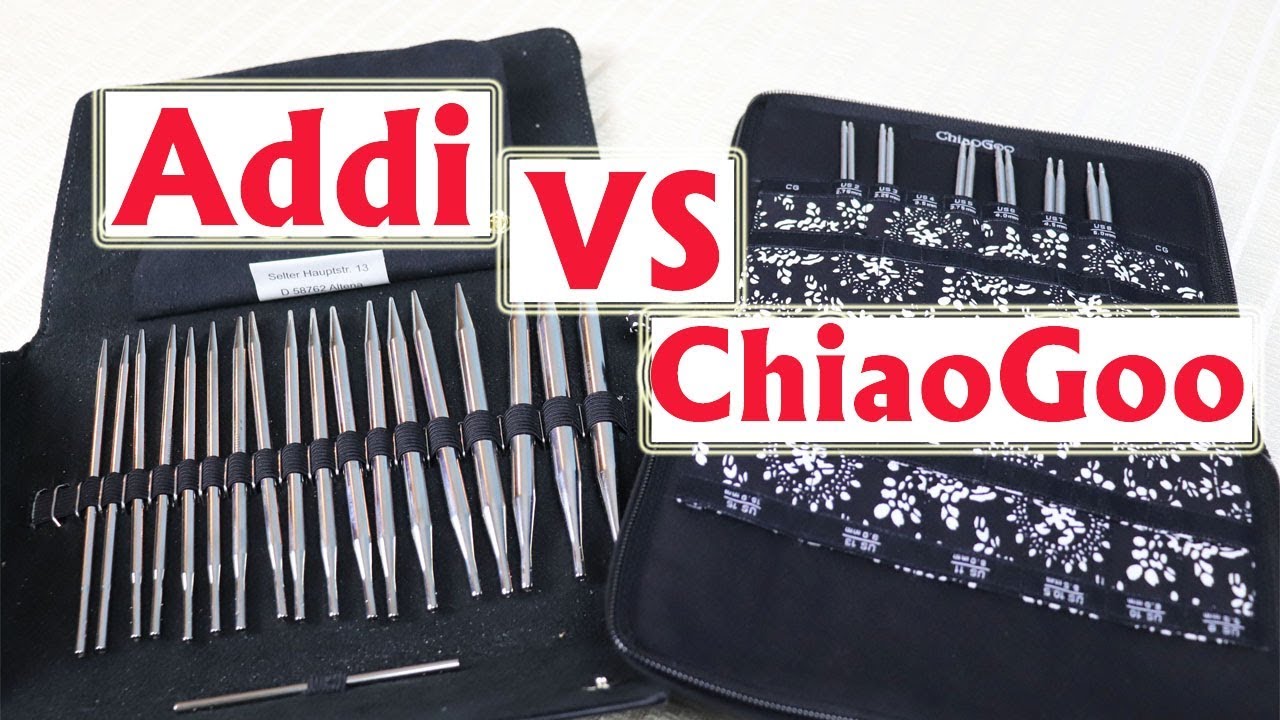 БИТВА СПИЦ: Addi Click против ChiaoGoo | Плюсы и минусы наборов разъемных спиц