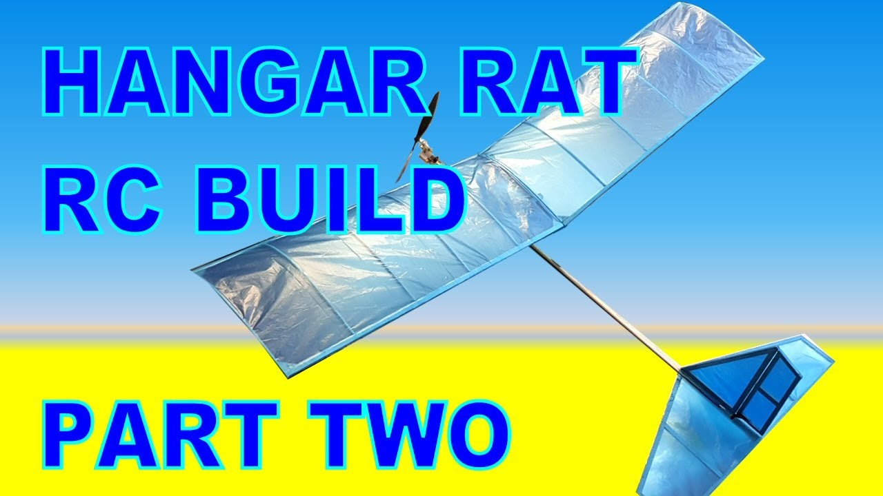 Covering and Finishing the Hangar Rat Radio Control Conversion