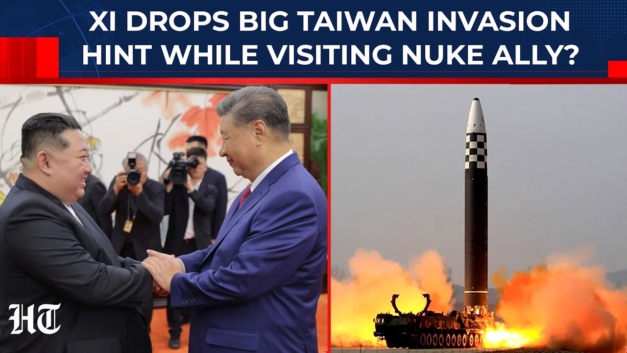 Xi Jinping Drops Big Taiwan Invasion Hint, Checks Ally North Korea's Weapons For War During Trip?