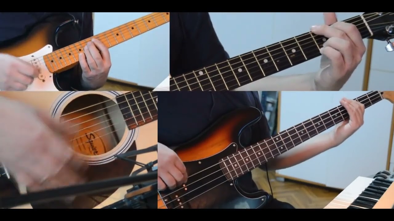 REUPLOAD Dodirni me   Galija   cover lesson - TAB u opisu