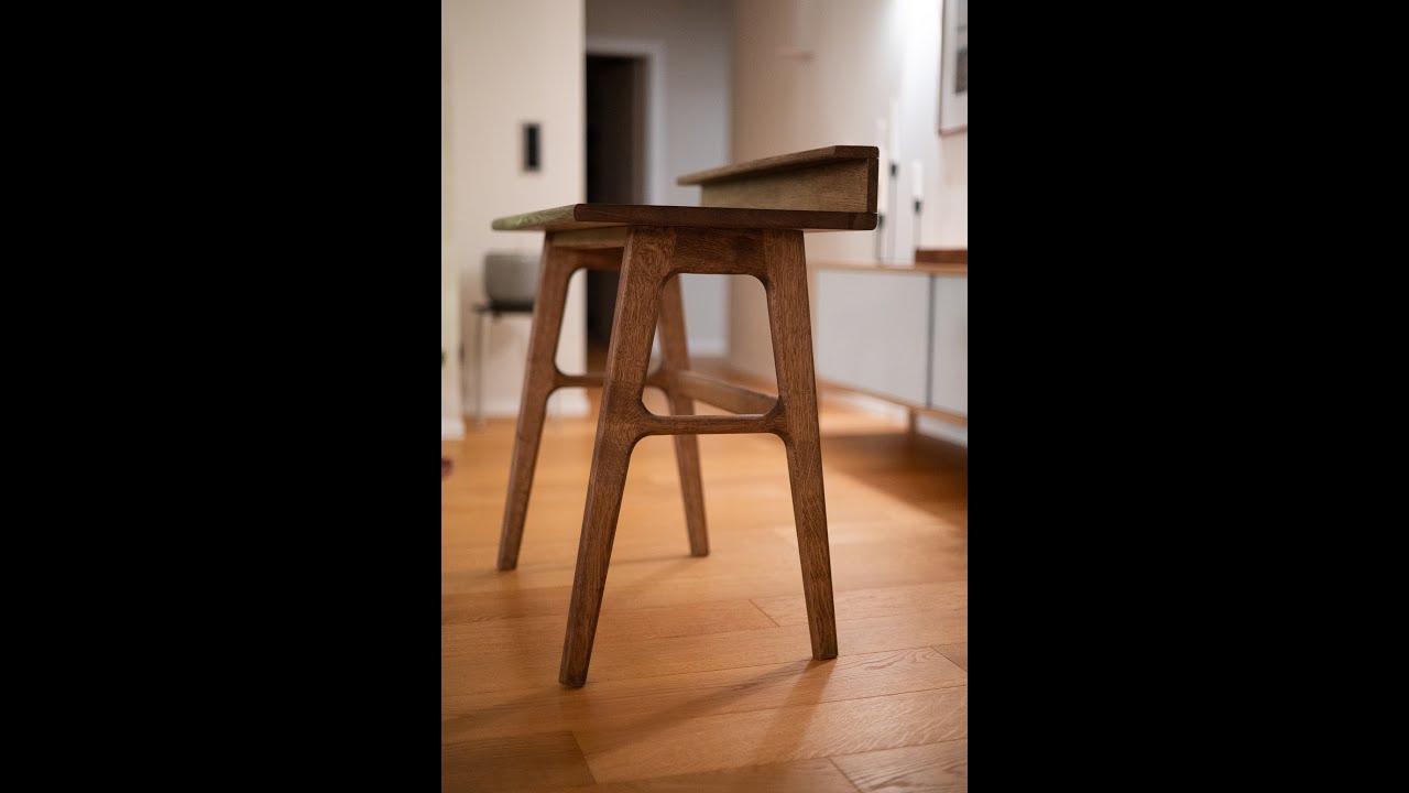 Stained Oak Desk