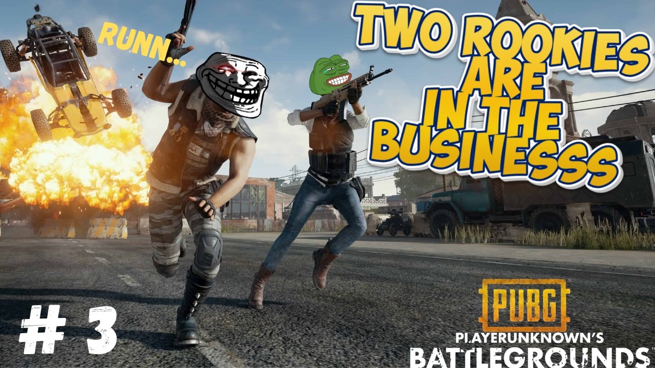 When Two Rookie PUBG Player Teamup For The First Time🤡.....PUBG PC Funny Video PART 3