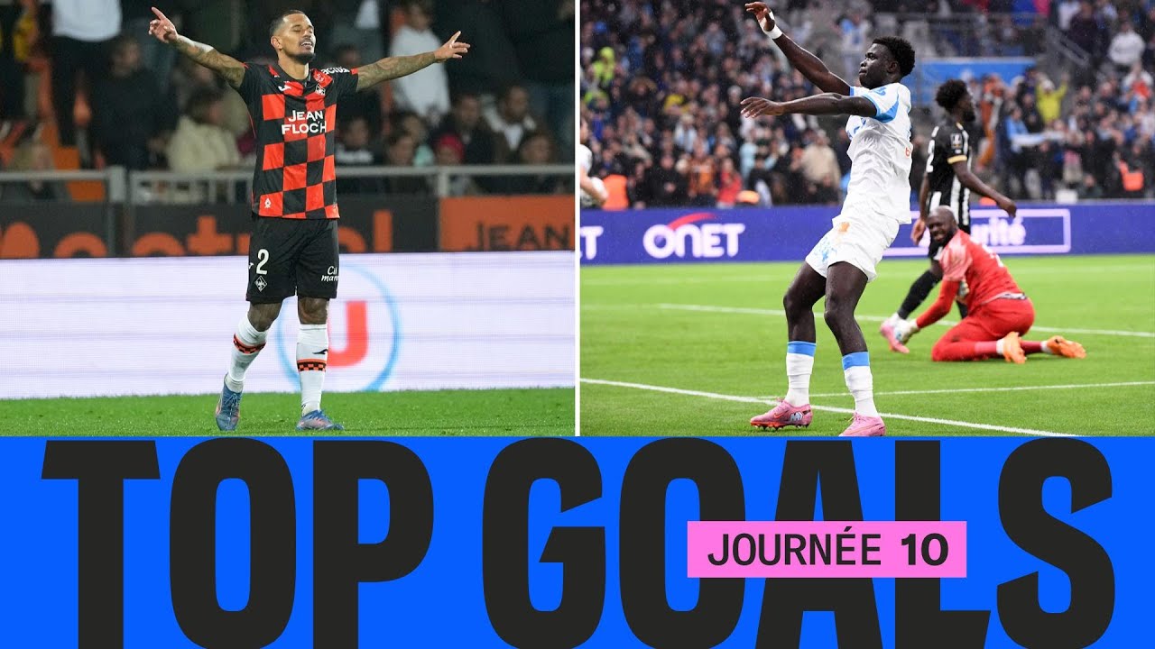 Les PLUS BEAUX BUTS de la 10&egrave;me journ&eacute;e | Ligue 1 McDonald's 25/26