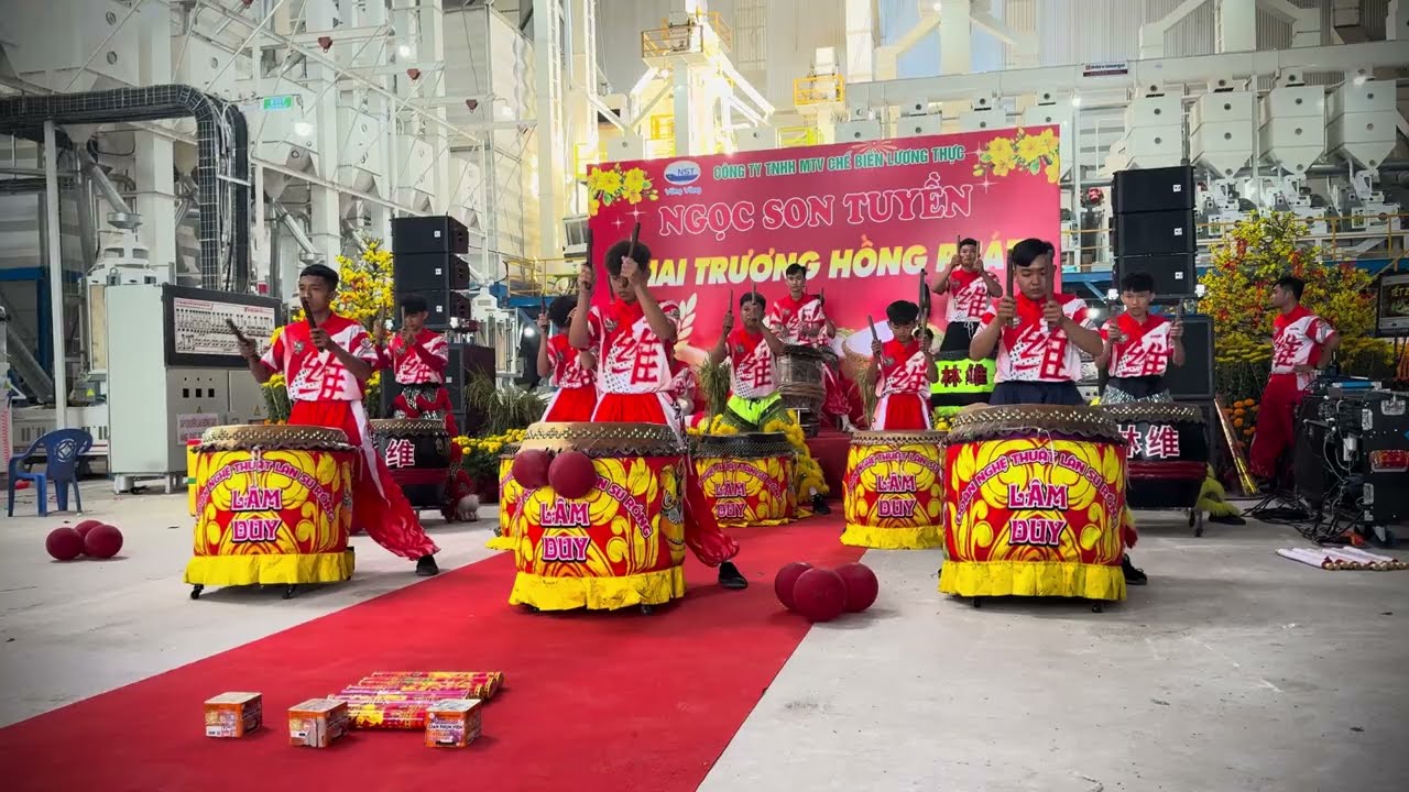 Lân Sư Rồng Lâm Duy Cần Thơ ( Trống Hội Khai Trương Kho Gạo Ngọc Son Tuyền Thốt Nốt 2026