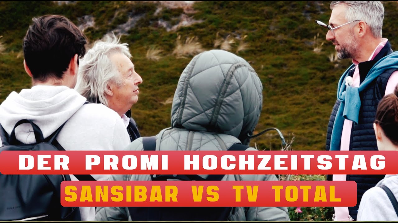 Der Tag der Traumhochzeit. Sansibar vs TV Total.  Punker Party Sylt.