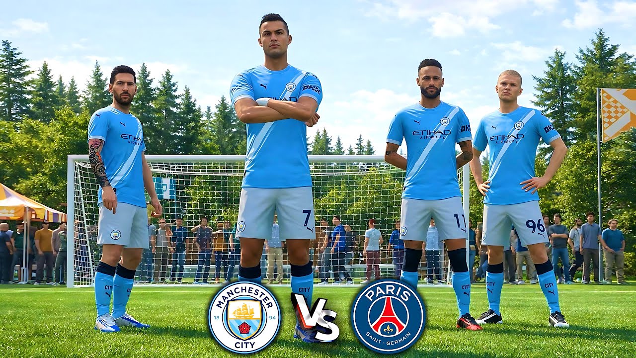 FIFA VOLTA 26 - RONALDO, MESSI, NEYMAR, HAALAND, GK KANE ALL STARS | MAN CITY vs PSG - FINAL