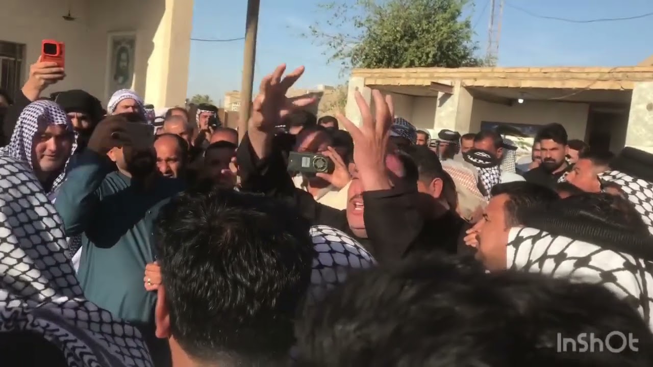 عشائر محافظة الناصرية  تودع فقيدهم المرحوم السيد عقيل آل سيد محسن الياسري سوك الشيوخ