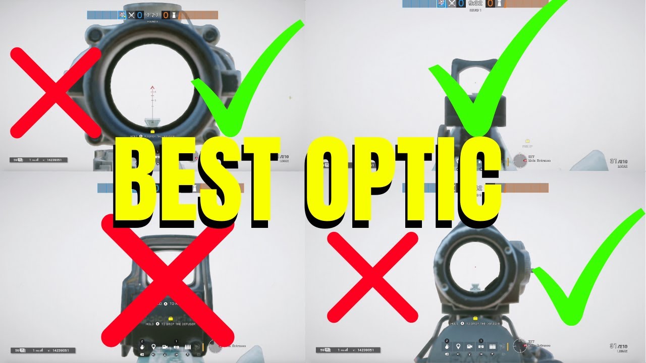 THE BEST OPTIC IN SIEGE - Rainbow Six Siege(Platinum Plays)