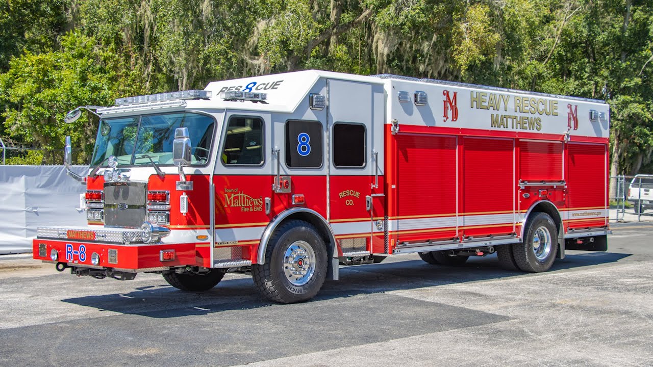 Walk Around of Matthews Fire & EMS Non-Walk-In Rescue - SO144721