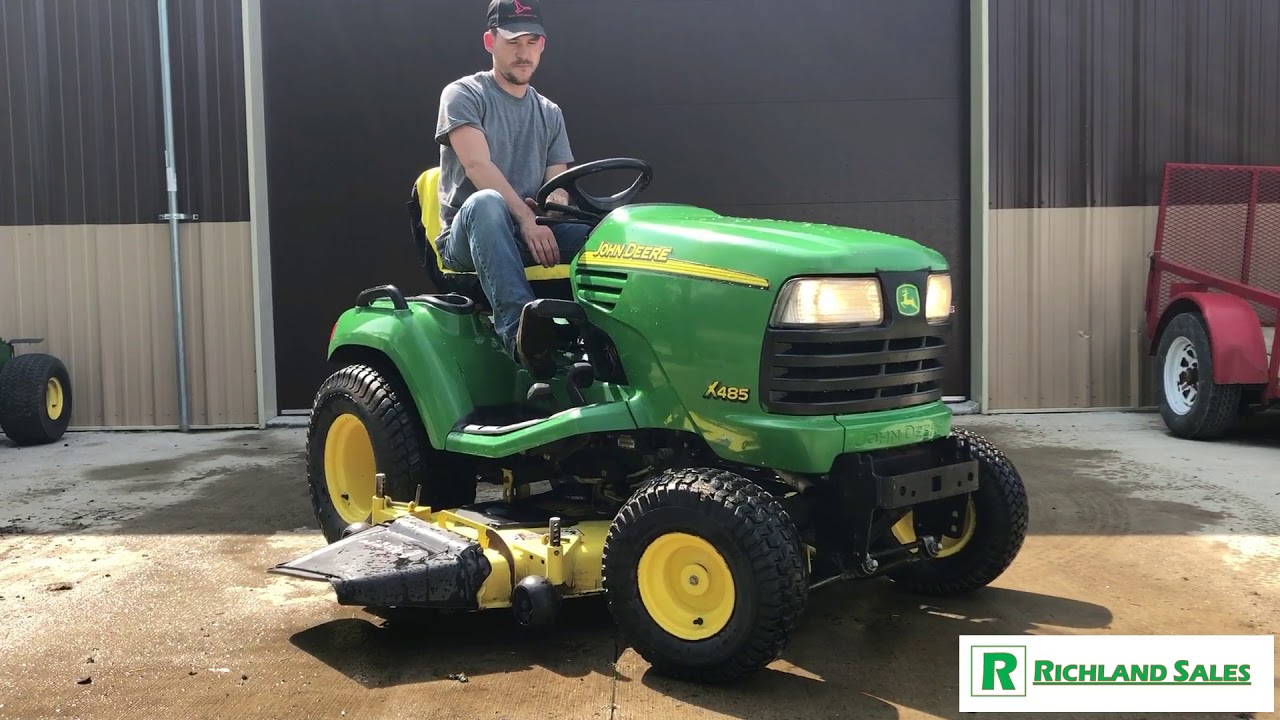 SOLD: John Deere X485 (62