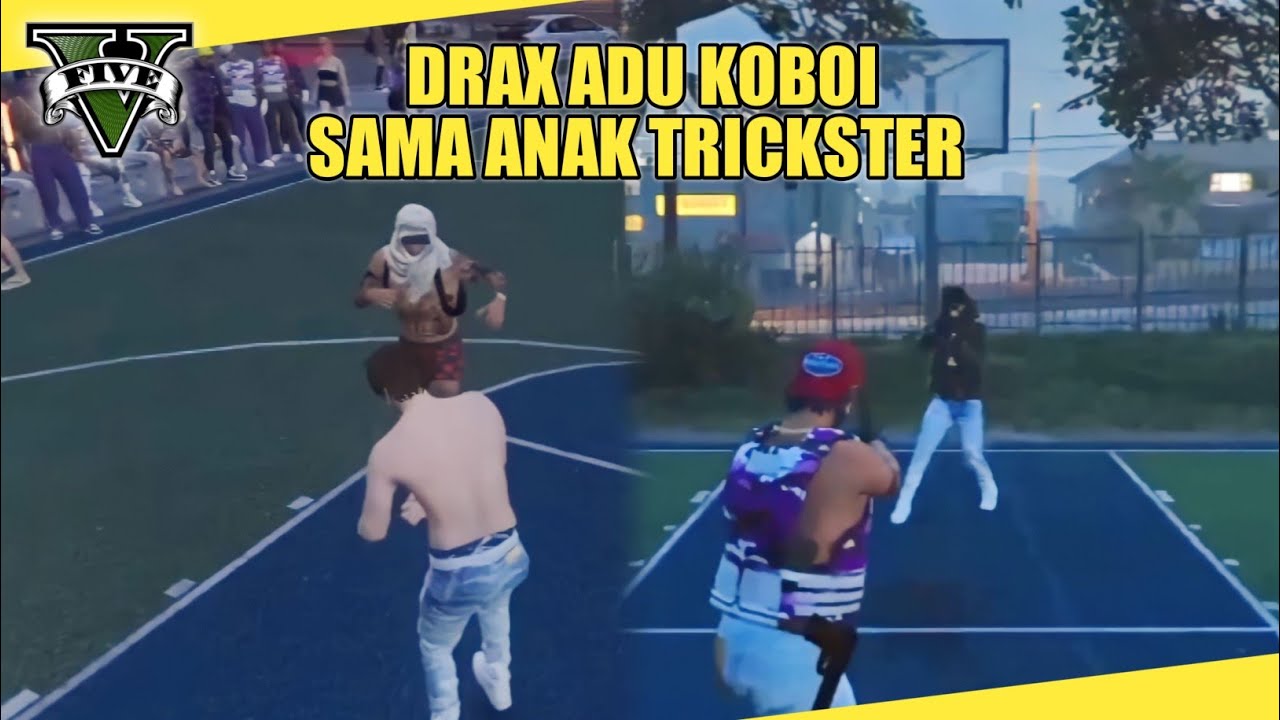 DRAX ADU KOBOI SAMA ANAK TRICKSTER - GTA V ROLEPLAY