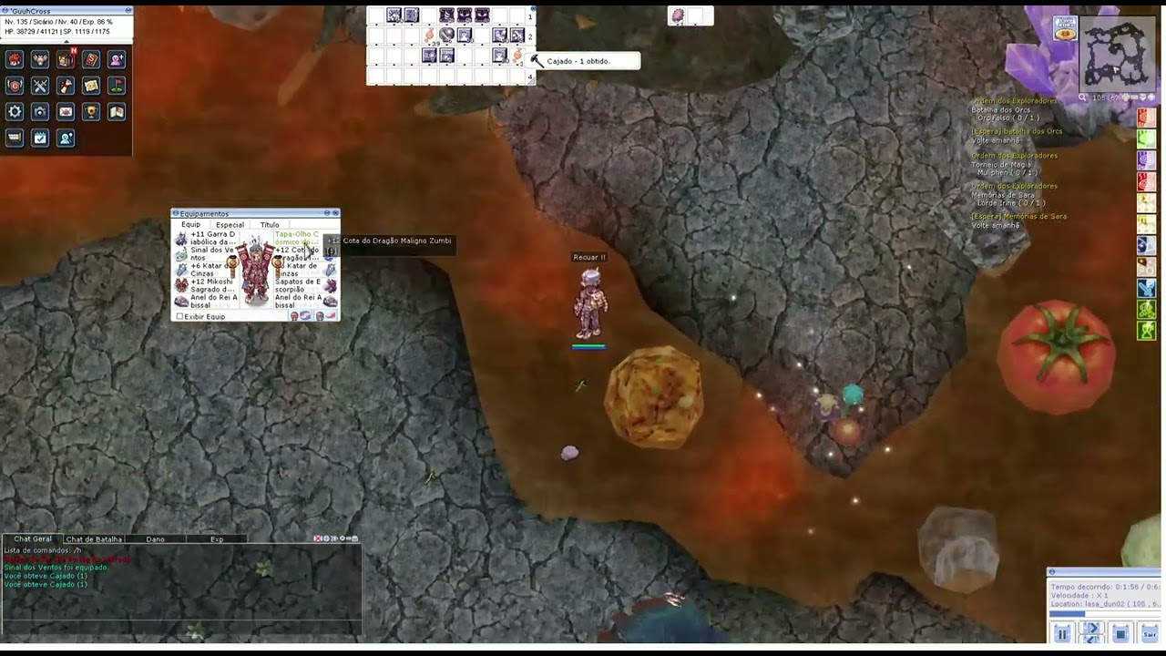 Ragnarok Online  BRO - Sicário Lâminas de Loki em 2024