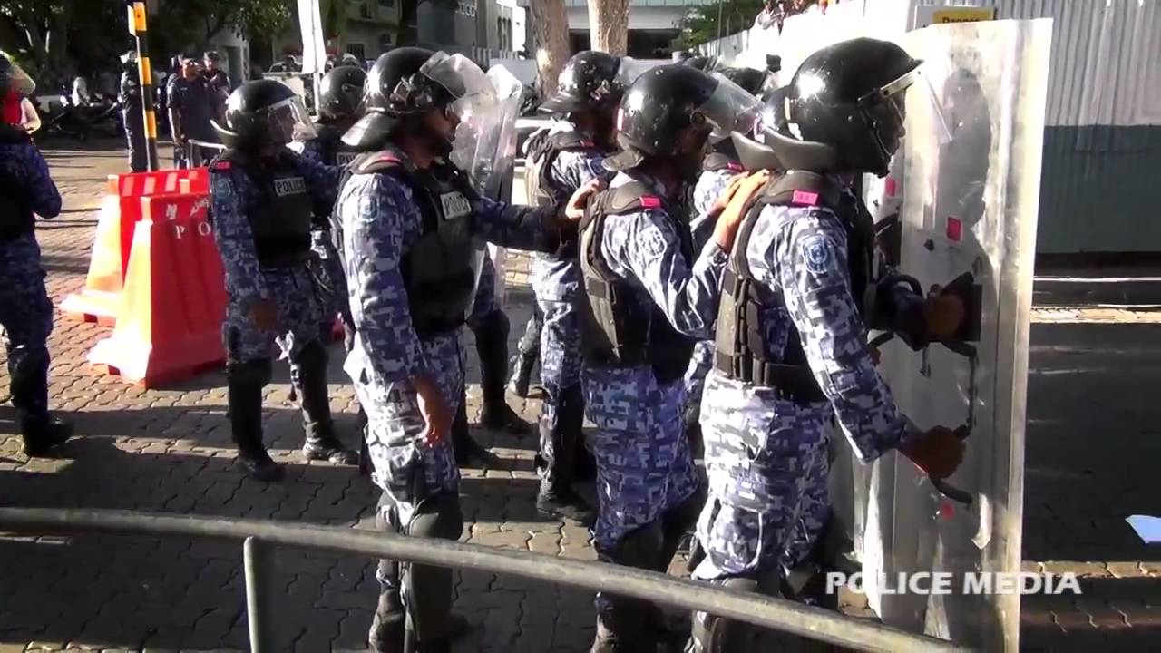 Preparations for 1st May Operation: Public Order Scenario Training