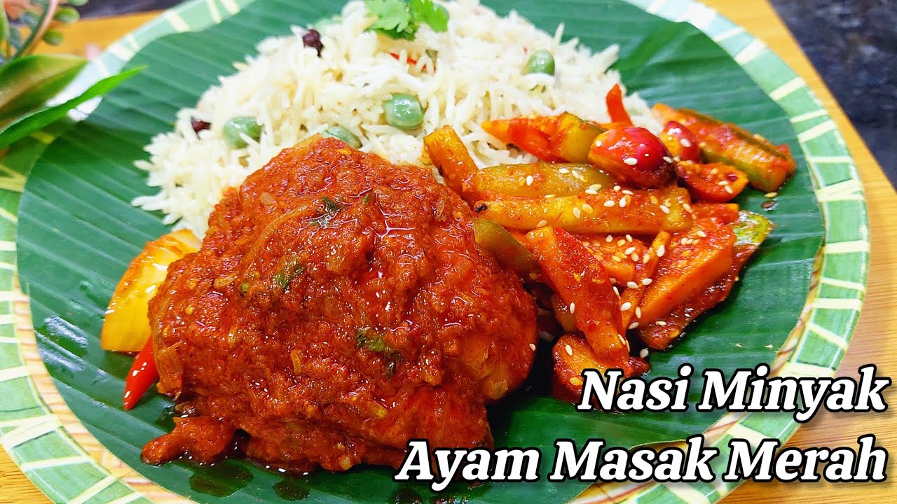 NASI MINYAK dan AYAM MASAK MERAH, Hari Raya Special