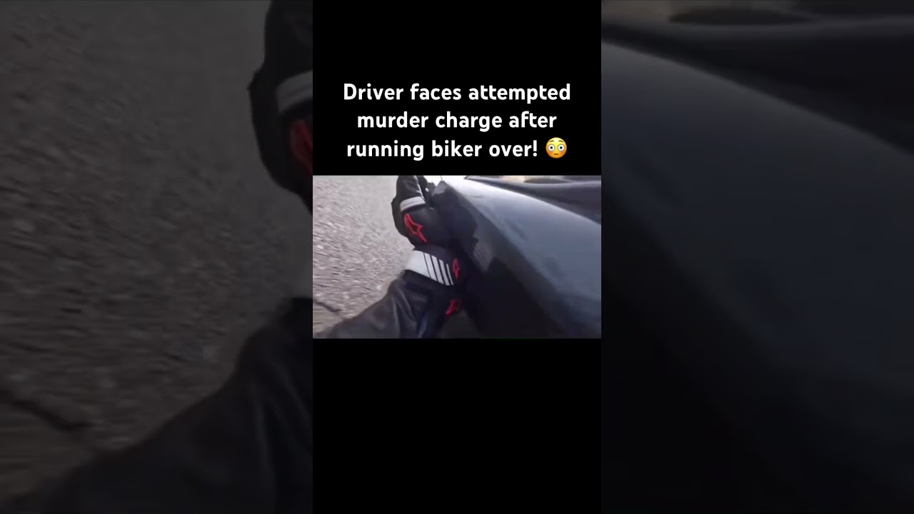 Driver deserves life! #crime #car #roadrage #biker