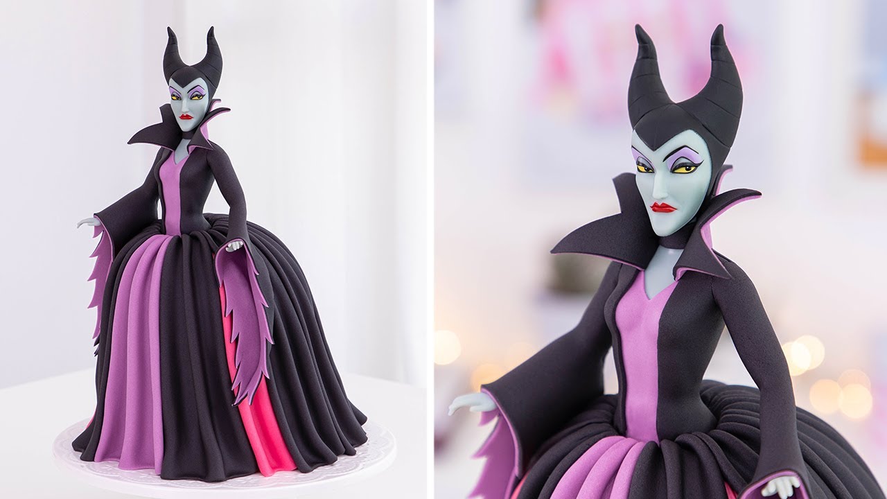 Disney Villains: MALEFICENT Doll Cake