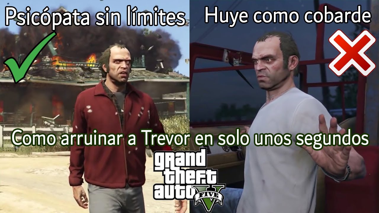 La escena más estúpida y sin sentido en GTA V. Cómo Rockstar arruinó a Trevor en unos segundos