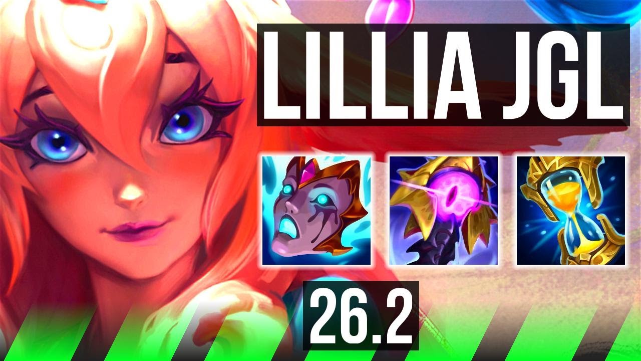 LILLIA vs MASTER YI (JGL) | KR Master | 26.2
