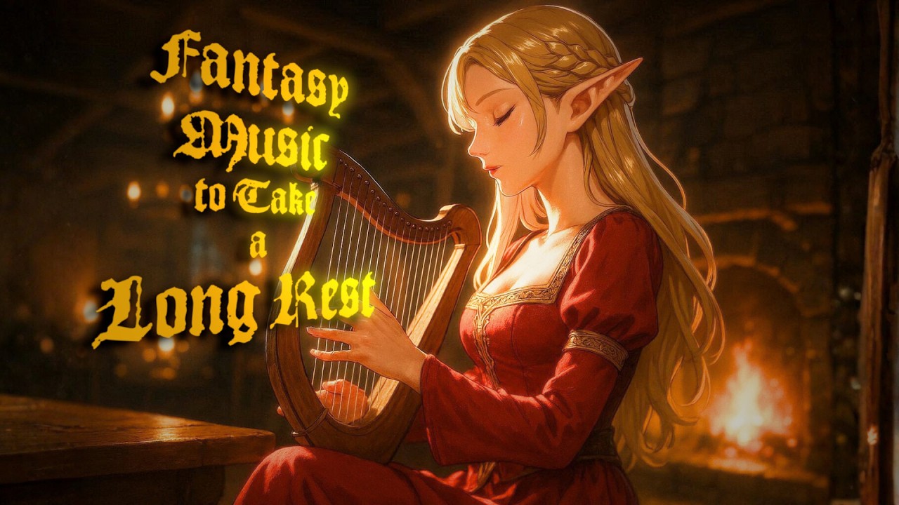 Relaxing Fantasy, Celtic, and Medieval Music l Tavern & Bard Music for Rest | D&D Tavern Vibes