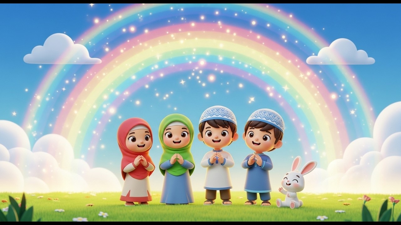 Rang Allah Ne Banaye 🌈  Rang Seekhein aur Alhamdulillah Kahen 🤲