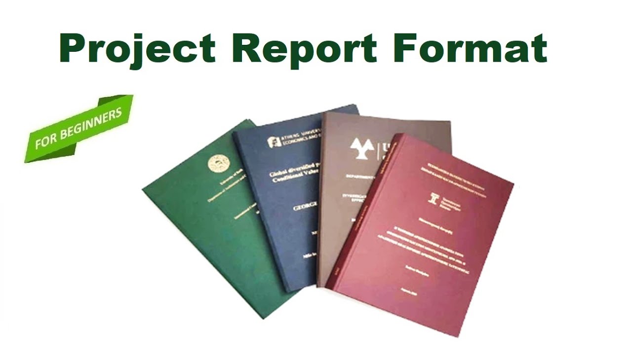 Project Report Format | How to Write a Project Report