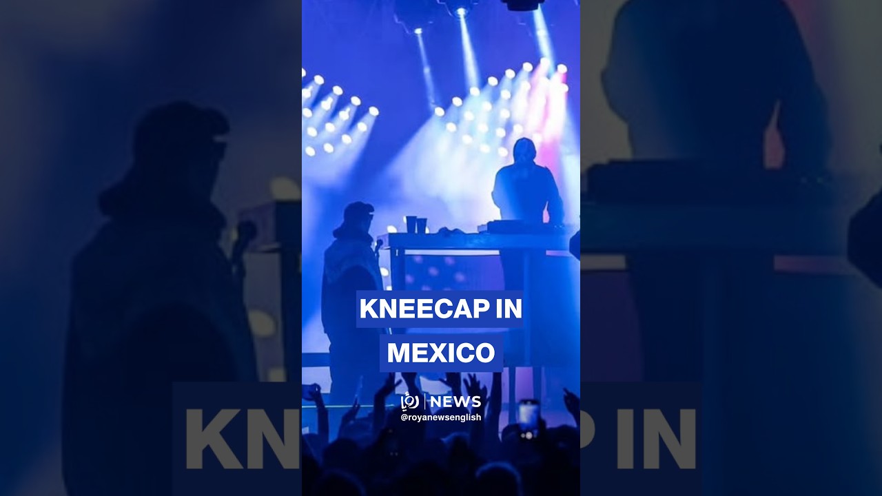 Palestinian ambassador leads &lsquo;Free Palestine&rsquo; chant at Kneecap concert in Mexico
